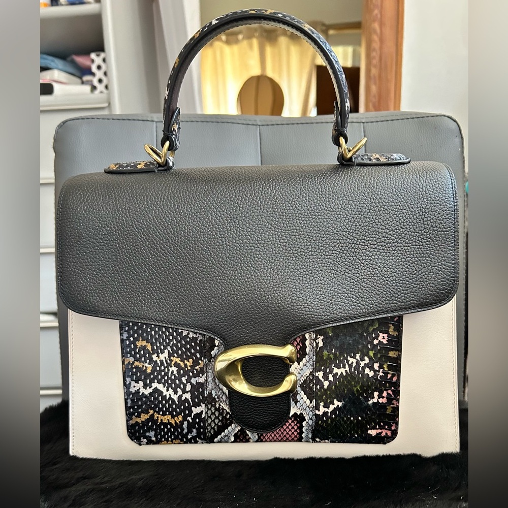 Coach Tabby Snakesin with Strap